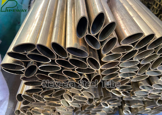 لوله های آلیاژ مس بیضی شکل ASTM B135 C33000